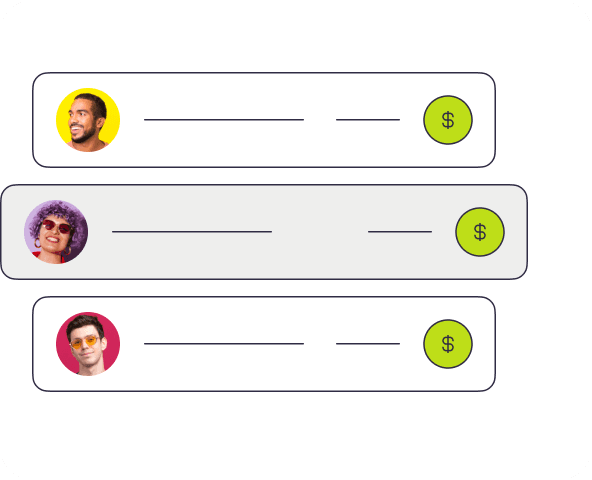 Pagamento de comissões transparente